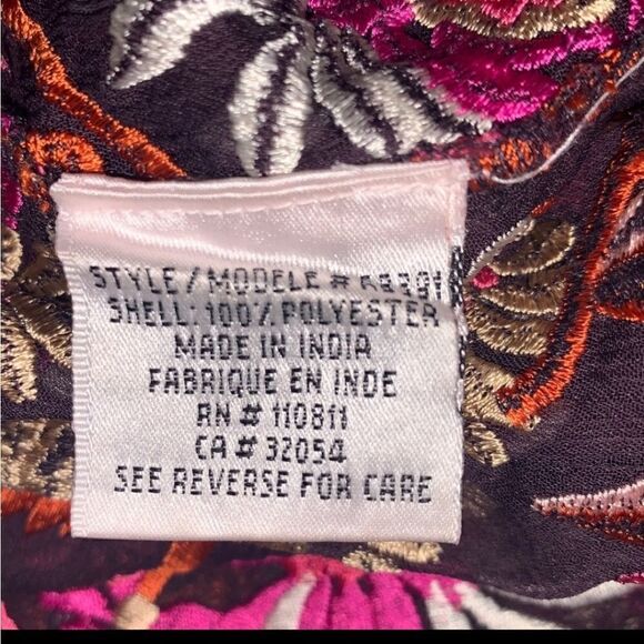 Anthropologie Embroidered Tank Top  - Picture 10 of 12